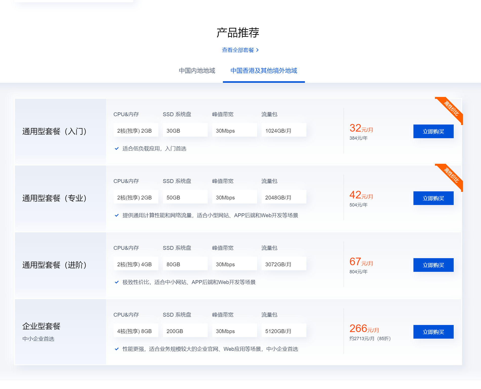 腾讯云截图
